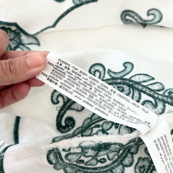 Zara Embroidered Mini Dress - Picture 12 of 16